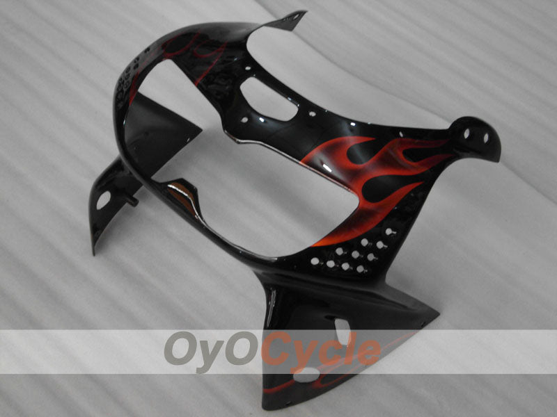 Kit de carénage pour CBR900RR 94-95 - Orange, Noir - Flamme #OYO87906343