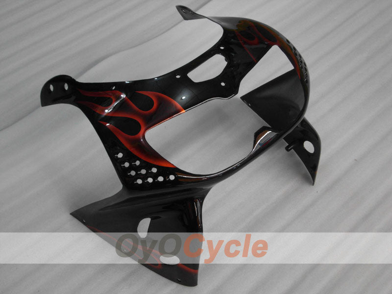 Kit de carénage pour CBR900RR 94-95 - Orange, Noir - Flamme #OYO87906343