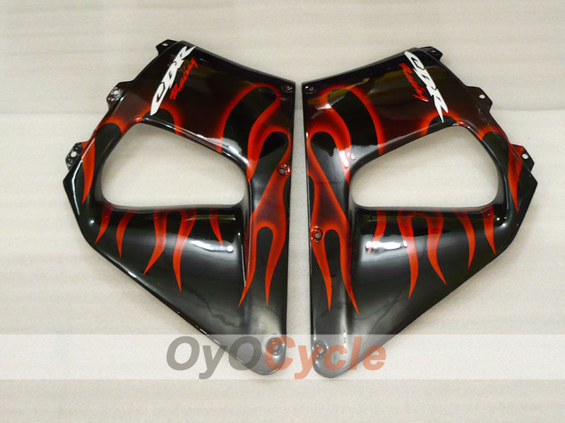 Kit de carénage pour CBR900RR 94-95 - Orange, Noir - Flamme #OYO87906343