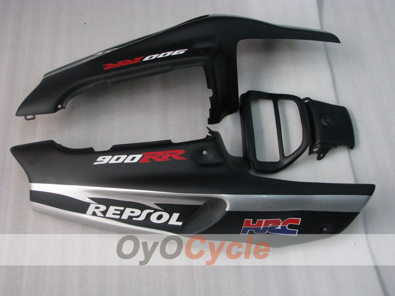 Kit de carénage pour CBR900RR 94-95 - Noir, Argent - Repsol #OYO87906344