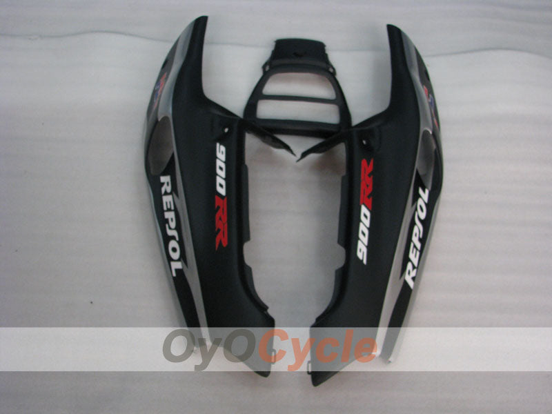 Kit de carénage pour CBR900RR 94-95 - Noir, Argent - Repsol #OYO87906344