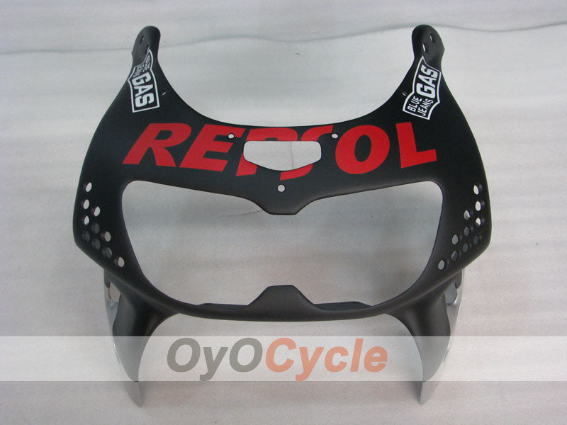 Kit de carénage pour CBR900RR 94-95 - Noir, Argent - Repsol #OYO87906344