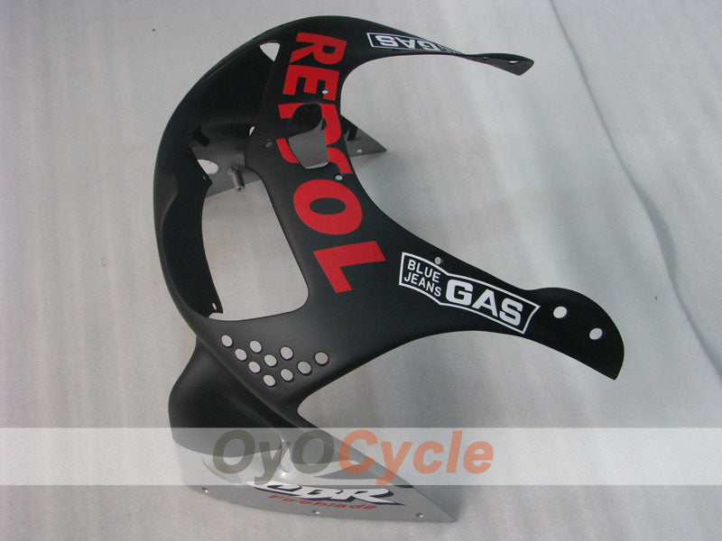 Kit de carénage pour CBR900RR 94-95 - Noir, Argent - Repsol #OYO87906344