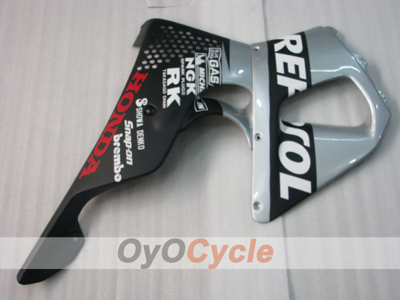 Kit de carénage pour CBR900RR 94-95 - Noir, Argent - Repsol #OYO87906344