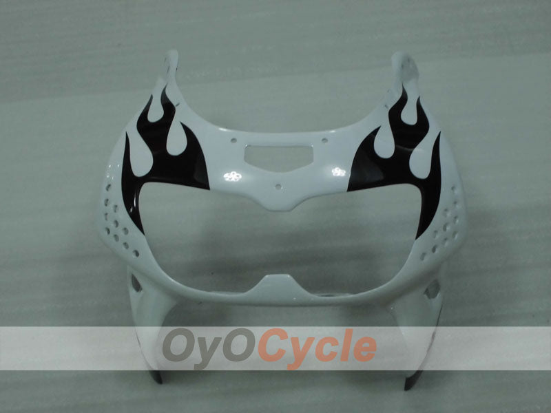 Kit de carénage pour CBR900RR 94-95 - Blanc, Noir - Flamme #OYO87906345