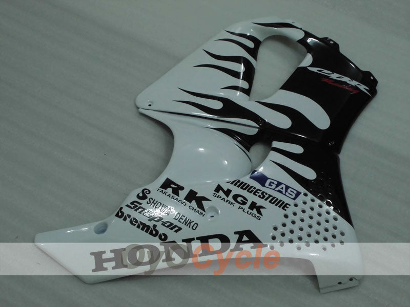 Kit de carénage pour CBR900RR 94-95 - Blanc, Noir - Flamme #OYO87906345