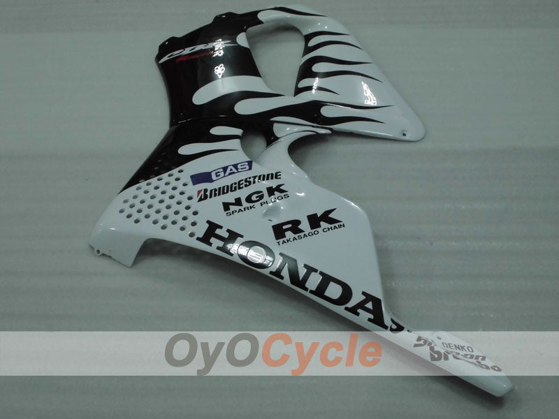 Kit de carénage pour CBR900RR 94-95 - Blanc, Noir - Flamme #OYO87906345