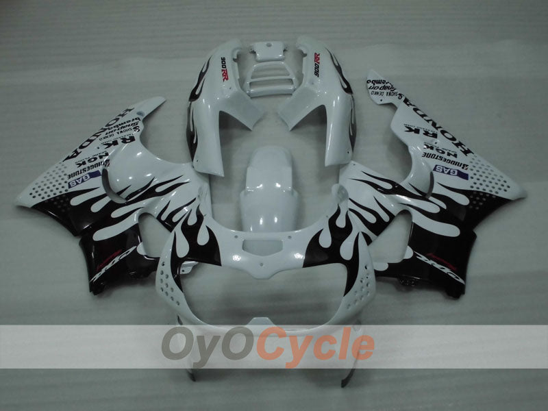 Kit de carénage pour CBR900RR 94-95 - Blanc, Noir - Flamme #OYO87906345