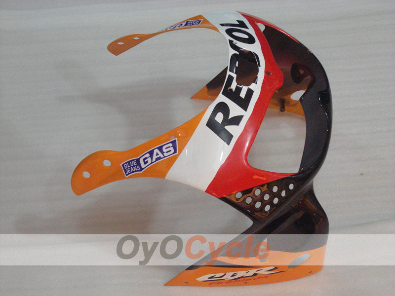 Kit de carénage pour CBR900RR 94-95 - Rouge, Orange, Noir - Repsol #OYO87906346