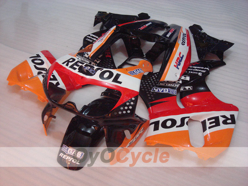 Kit de carénage pour CBR900RR 94-95 - Rouge, Orange, Noir - Repsol #OYO87906346