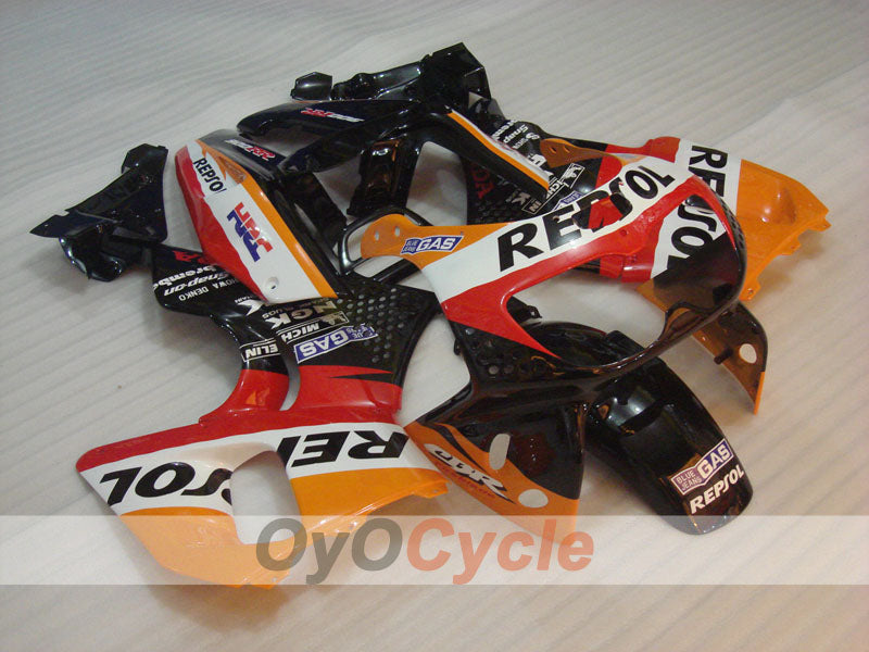 Kit de carénage pour CBR900RR 94-95 - Rouge, Orange, Noir - Repsol #OYO87906346