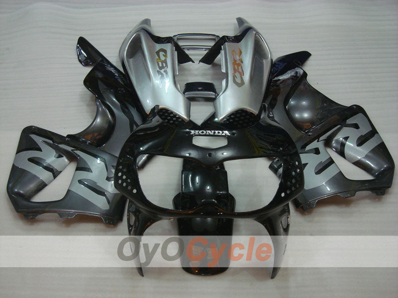 Kit de carénage pour CBR900RR 94-95 - Noir, Gris - Style d'origine #OYO87906347 Image secondaire du produit