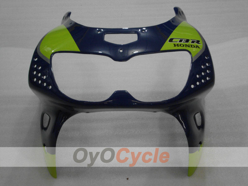 Kit de carénage pour CBR900RR 94-95 - Vert, Bleu, Noir - Style d'origine #OYO87906349