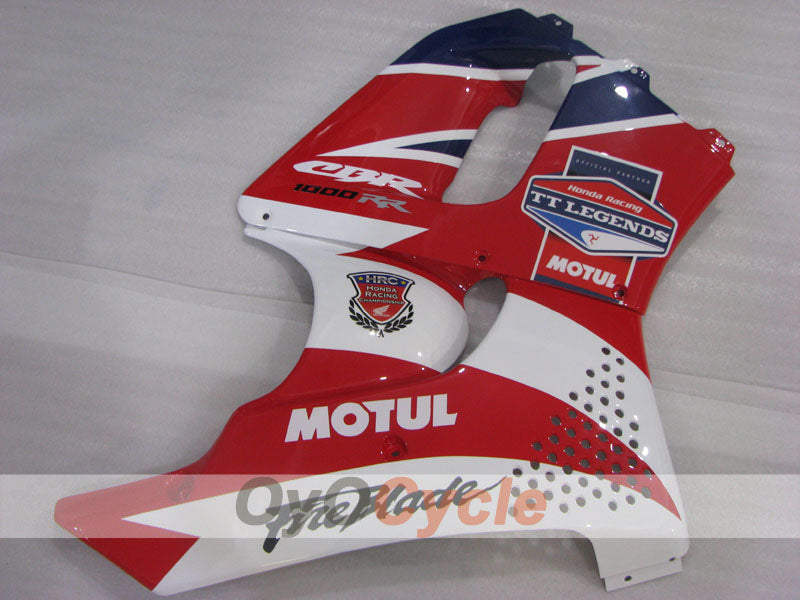 Kit de carénage pour CBR900RR 94-95 - Rouge, Blanc - MOTUL #OYO87906353