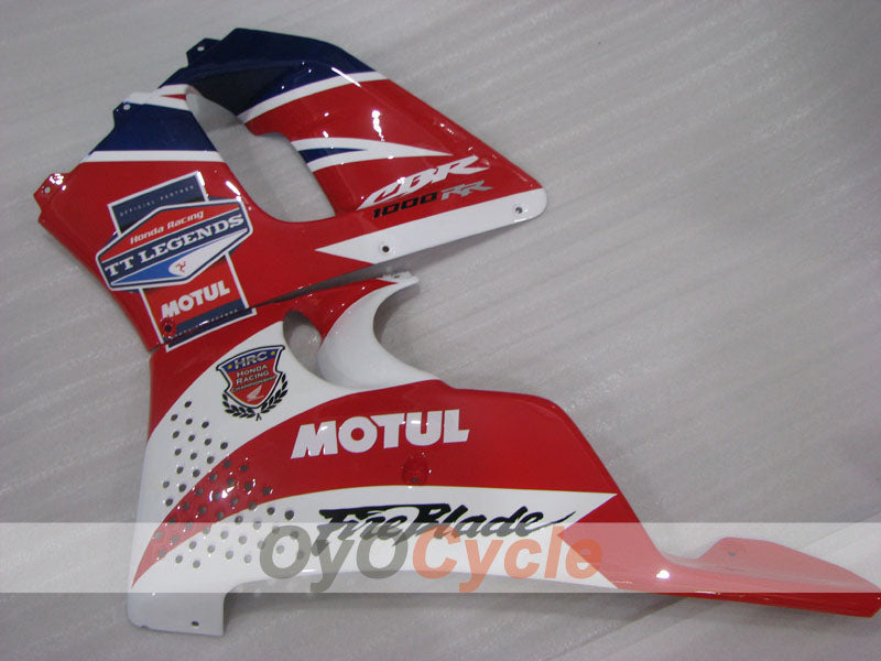 Kit de carénage pour CBR900RR 94-95 - Rouge, Blanc - MOTUL #OYO87906353