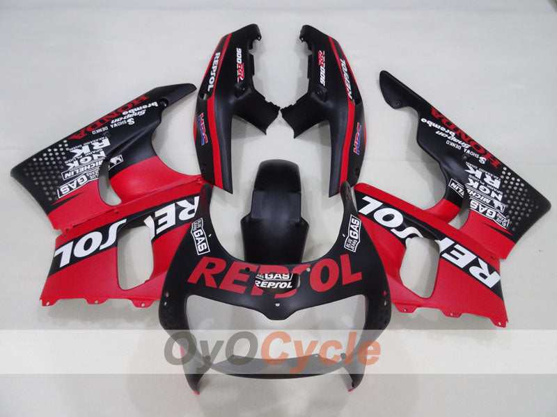 Kit de carénage pour CBR900RR 94-95 - Rouge, Noir - Repsol #OYO87906354 Image secondaire du produit