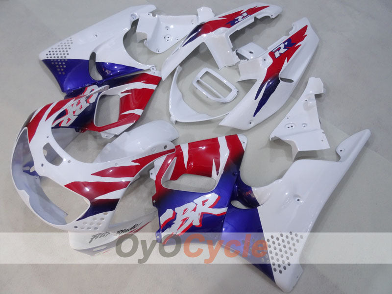 Kit de carénage pour CBR900RR 94-95 - Rouge, Bleu, Blanc - Style d'origine #OYO87906355