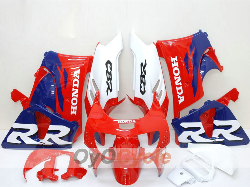 Kit de carénage pour CBR919RR 96-97 - Rouge, Bleu, Blanc - Style d'origine #OYO87906359