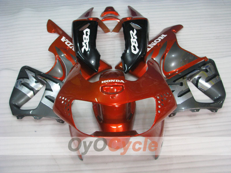 Kit de carénage pour CBR919RR 98-99	 - Rouge, Gris - Style d'origine #OYO87906360