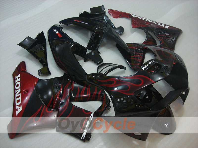 Kit de carénage pour CBR919RR 98-99	 - Rouge, Noir - Flamme #OYO87906365