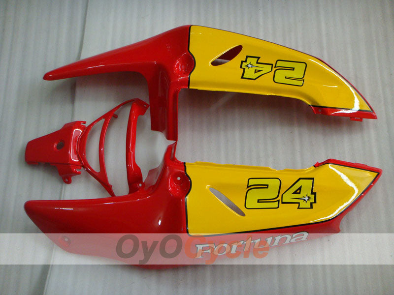 Kit de carénage pour CBR919RR 98-99	 - Rouge, Jaune, Vert - Fortuna #OYO87906367