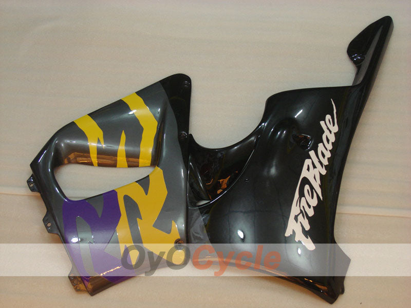 Kit de carénage pour CBR919RR 98-99	 - Jaune, Noir, Gris - Style d'origine #OYO87906369