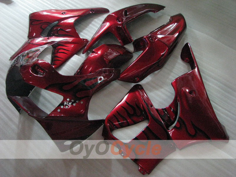 Kit de carénage pour CBR919RR 98-99	 - Couleur rouge vin - Flamme #OYO87906379