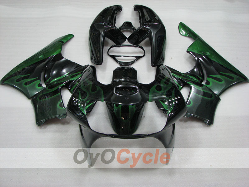 Kit de carénage pour CBR919RR 98-99	 - Vert, Noir - Flamme #OYO87906380