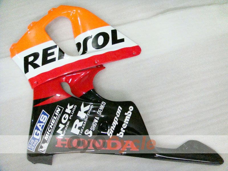 Kit de carénage pour CBR919RR 98-99	 - Rouge, orange, noir - Repsol #OYO87906381