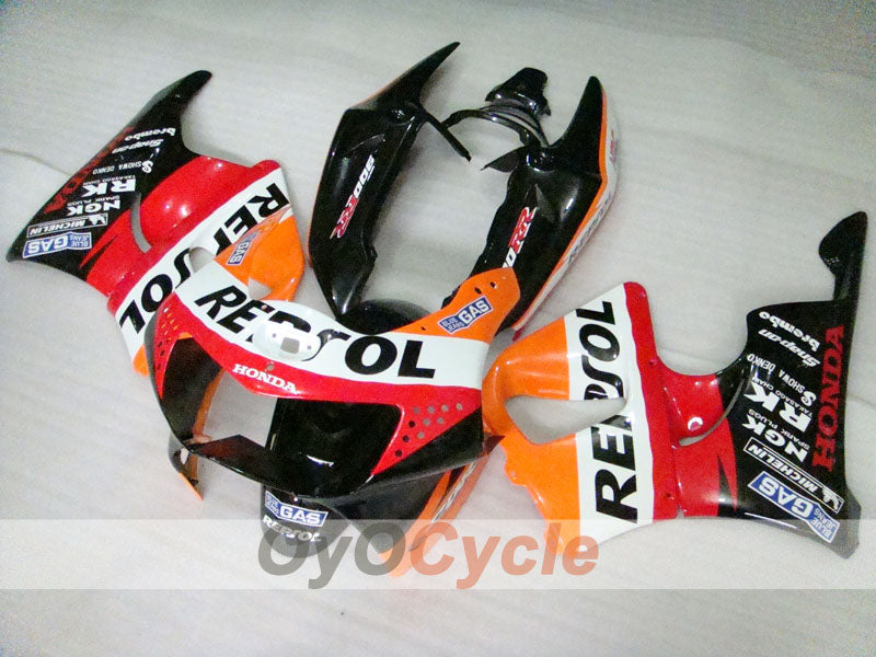 Kit de carénage pour CBR919RR 98-99	 - Rouge, orange, noir - Repsol #OYO87906381 Image secondaire du produit