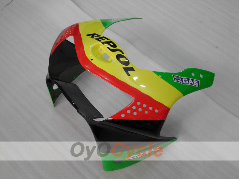 Kit de carénage pour CBR919RR 98-99	 - Rouge, jaune, vert - Repsol #OYO87906383