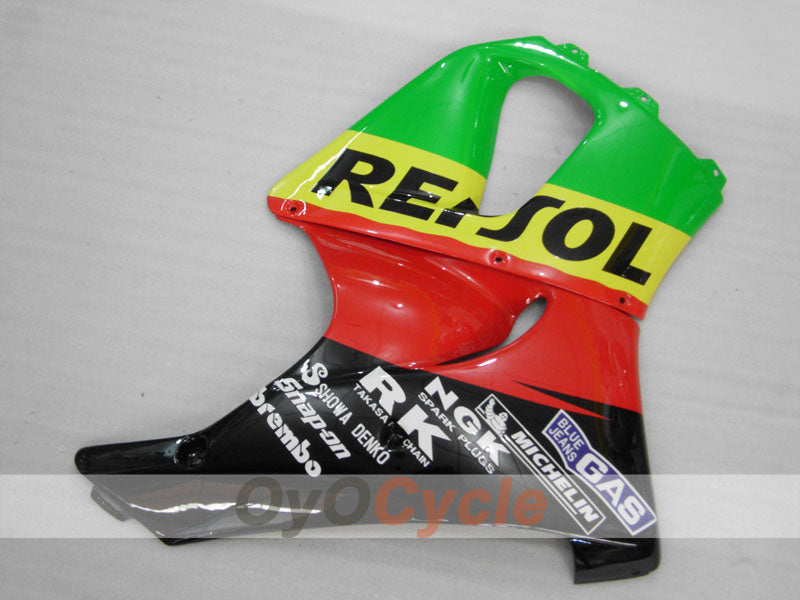 Kit de carénage pour CBR919RR 98-99	 - Rouge, jaune, vert - Repsol #OYO87906383