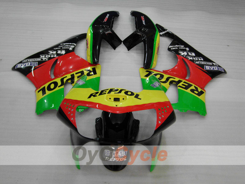 Kit de carénage pour CBR919RR 98-99	 - Rouge, jaune, vert - Repsol #OYO87906383