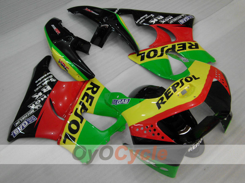 Kit de carénage pour CBR919RR 98-99	 - Rouge, jaune, vert - Repsol #OYO87906383