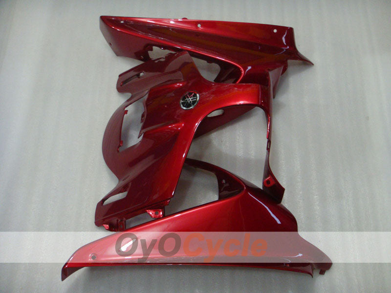 Kit de carénage pour FJR1300 02-06 - Couleur rouge vin, argent - Style d'origine #OYO87906395