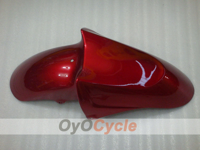 Kit de carénage pour FJR1300 02-06 - Couleur rouge vin, argent - Style d'origine #OYO87906395