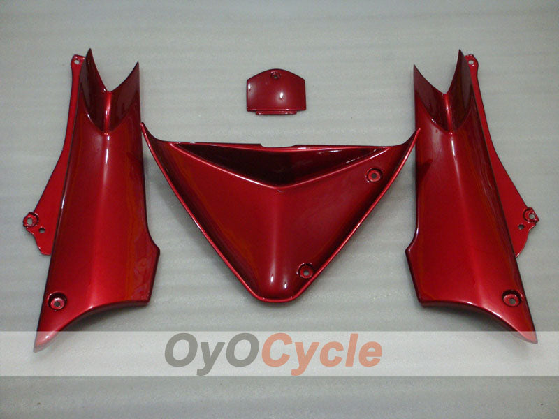 Kit de carénage pour FJR1300 02-06 - Couleur rouge vin, argent - Style d'origine #OYO87906395