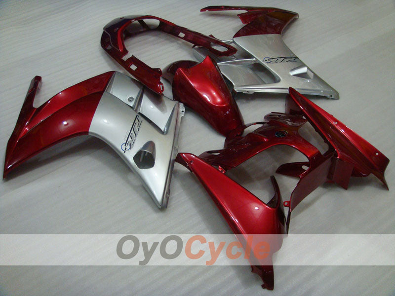 Kit de carénage pour FJR1300 02-06 - Couleur rouge vin, argent - Style d'origine #OYO87906395 Image secondaire du produit
