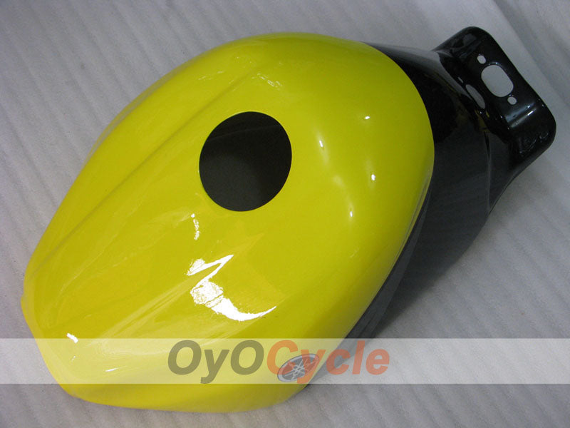 Kit de carénage injecté pour YZF600R 97-07 - Jaune, noir - Style d'origine #OYO87906397
