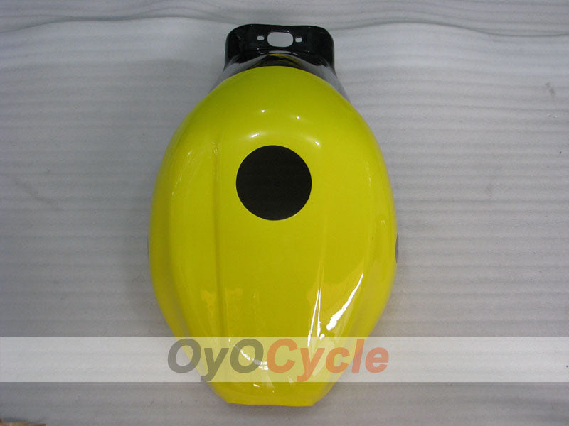 Kit de carénage injecté pour YZF600R 97-07 - Jaune, noir - Style d'origine #OYO87906397