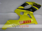 Kit de carénage injecté pour YZF600R 97-07 - Jaune, noir - Style d'origine #OYO87906397