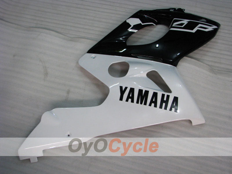 Kit de carénage injecté pour YZF600R 97-07 - Rouge, blanc, noir - Style d'origine #OYO87906398