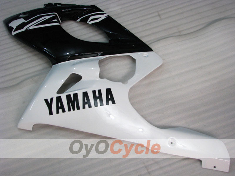 Kit de carénage injecté pour YZF600R 97-07 - Rouge, blanc, noir - Style d'origine #OYO87906398
