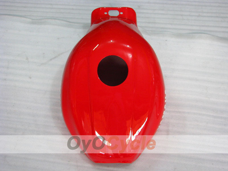 Kit de carénage injecté pour YZF600R 97-07 - Rouge, blanc, noir - Style d'origine #OYO87906398