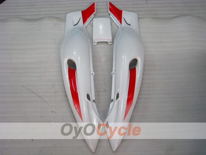 Kit de carénage injecté pour YZF600R 97-07 - Rouge, blanc, noir - Style d'origine #OYO87906398