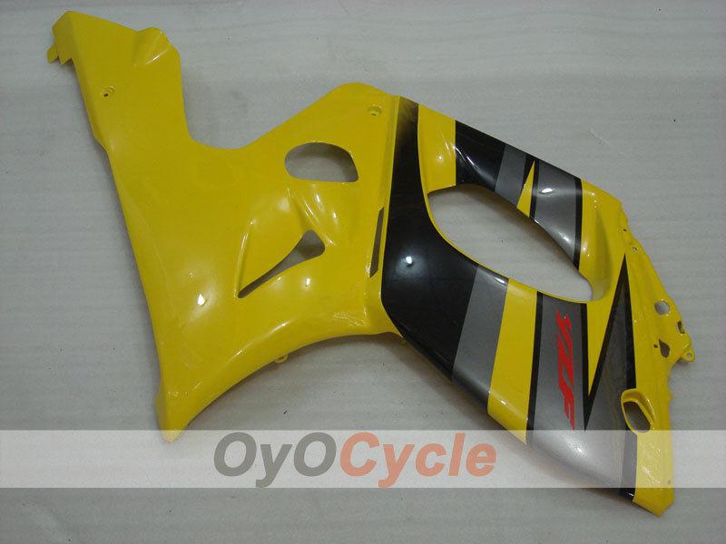 Kit de carénage injecté pour YZF600R 97-07 - Jaune, noir - Style d'origine #OYO87906399