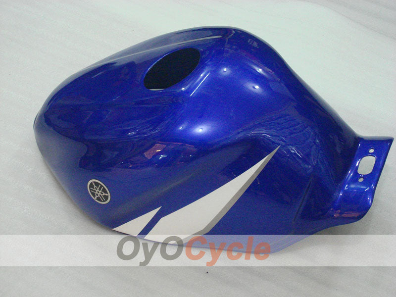 Kit de carénage injecté pour YZF600R 97-07 - Bleu, blanc - Style d'origine #OYO87906400