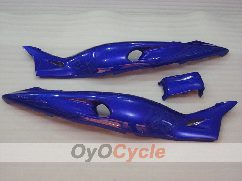 Kit de carénage injecté pour YZF600R 97-07 - Bleu, blanc - Style d'origine #OYO87906400