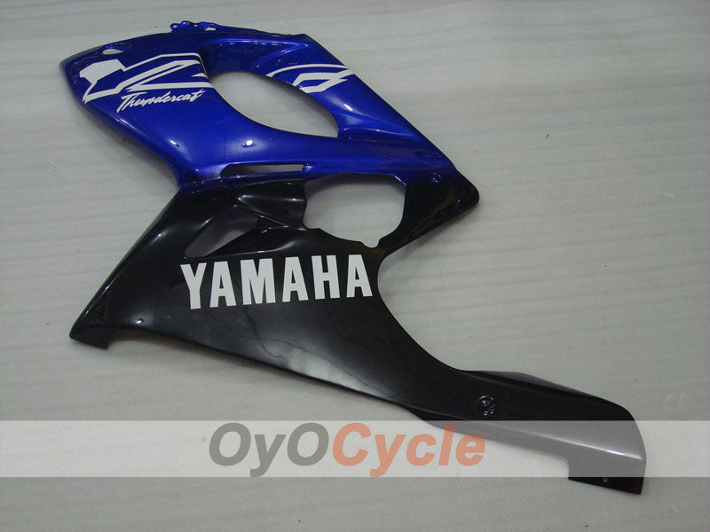 Kit de carénage injecté pour YZF600R 97-07 - Bleu, noir - Style d'origine #OYO87906401