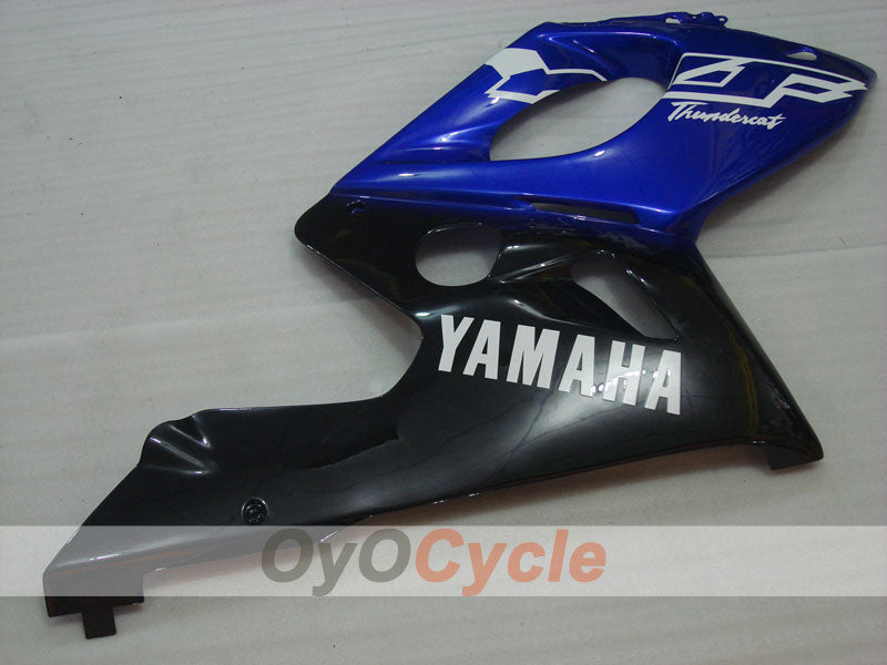 Kit de carénage injecté pour YZF600R 97-07 - Bleu, noir - Style d'origine #OYO87906401